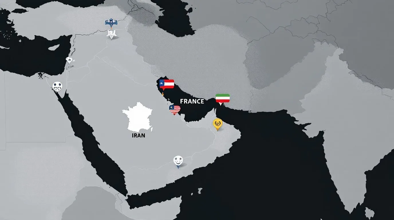 Macron naciska Iran — image 2026