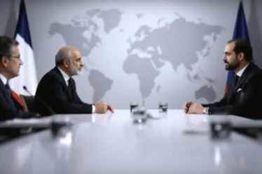 Macron wzywa Iran — illustration 2026