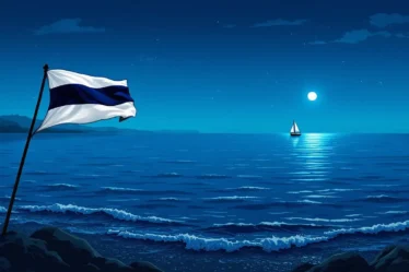 Zatonął statek Frontex — ilustracja 2026