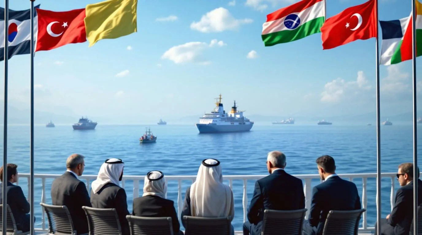 Iran dąży wojny — ilustracja 2026