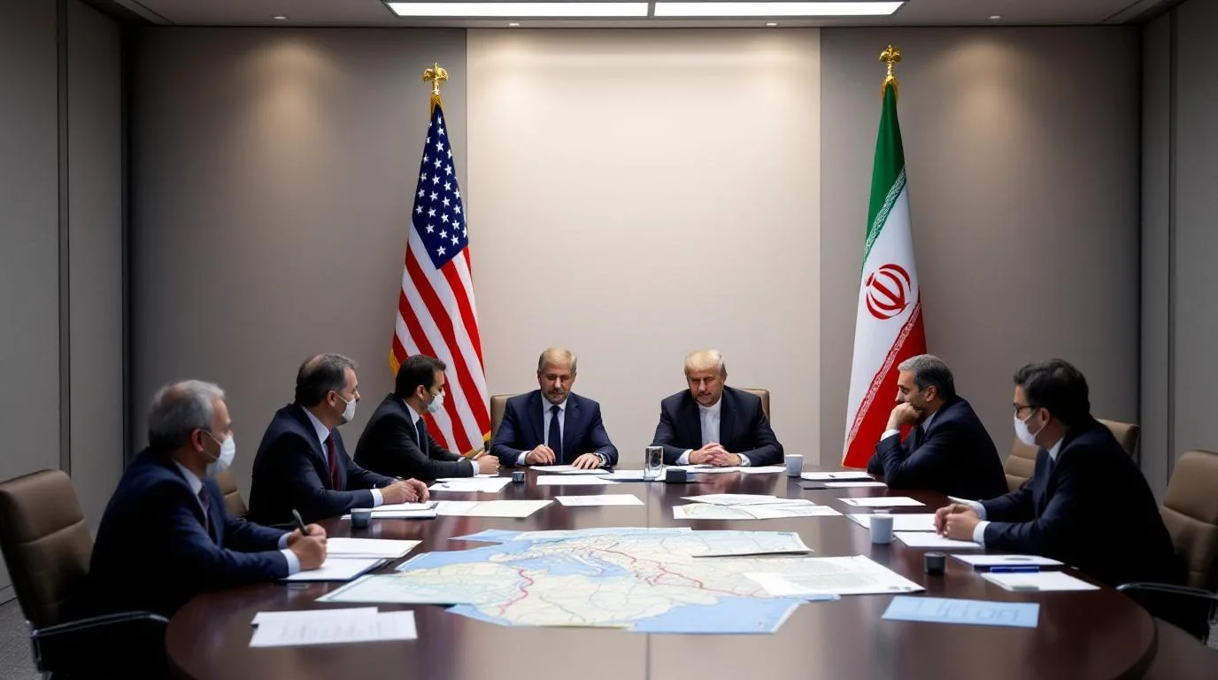 Iran drodze negocjacji — illustration 2026