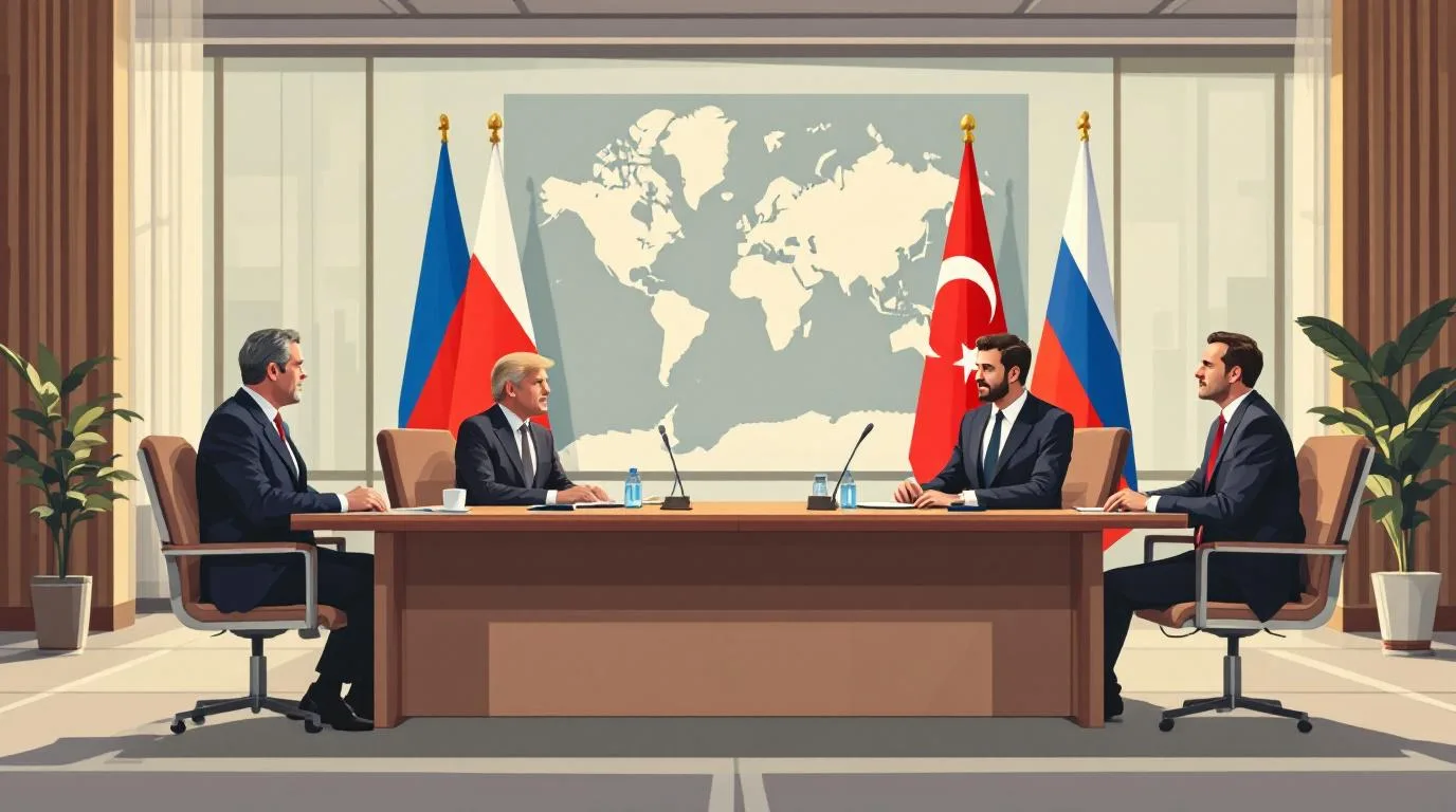 Iran kończą rozmowy — ilustracja 2026