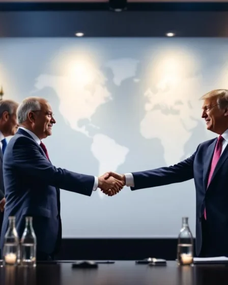 Trump ogłasza zawieszenie — ilustracja 2026